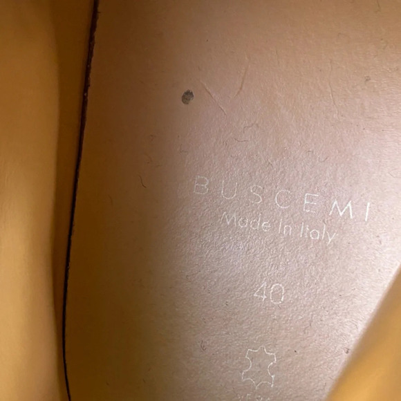 Buscemi Grey Olive green 100mm sneakers, size 40 - Picture 4 of 11